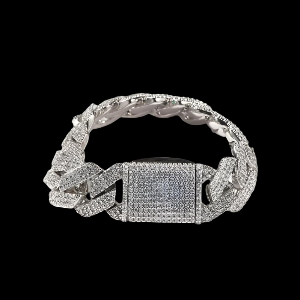 20Mm Miami Cuban Bracelet for Men