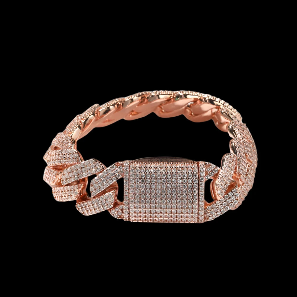 20Mm Miami Cuban Bracelet for Men