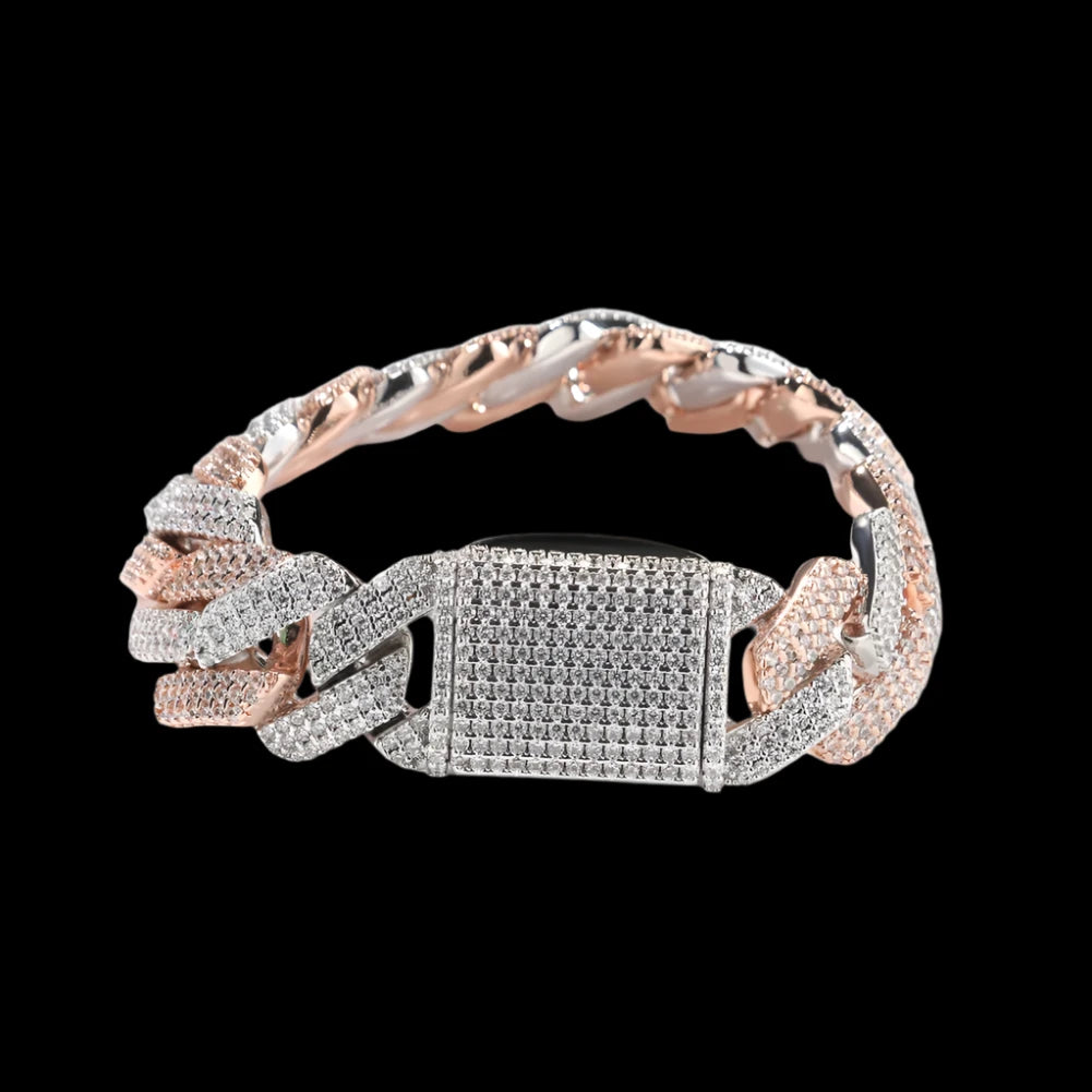 20Mm Miami Cuban Bracelet for Men