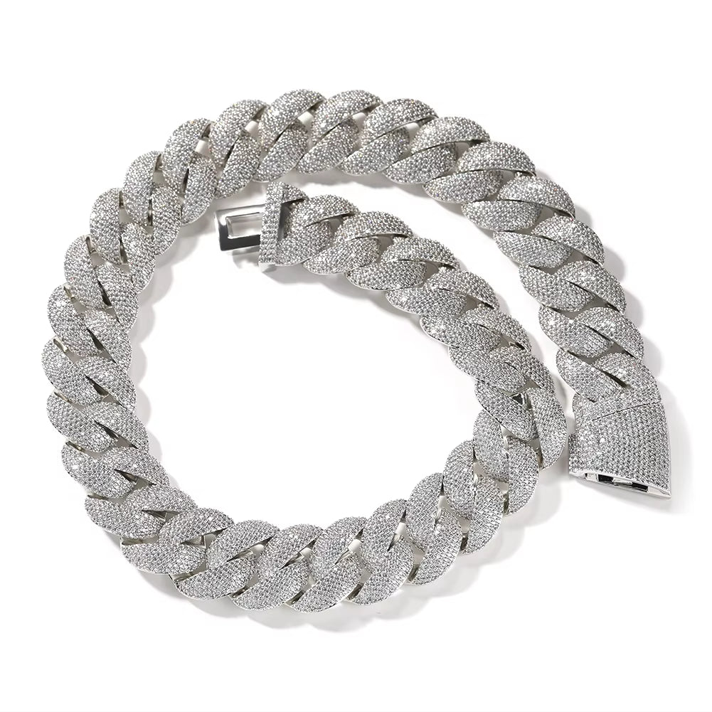 24Mm Heavy Bubble Cuban Necklace
