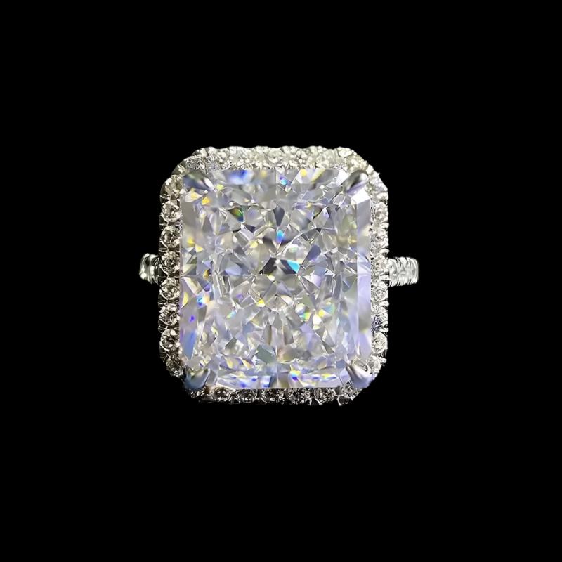 8Ct Handmade Diamond Ring 