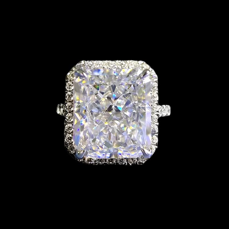 8Ct Handmade Diamond Ring 