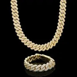 Luxury Vvs Moissanite Diamond Cuban Link Chain