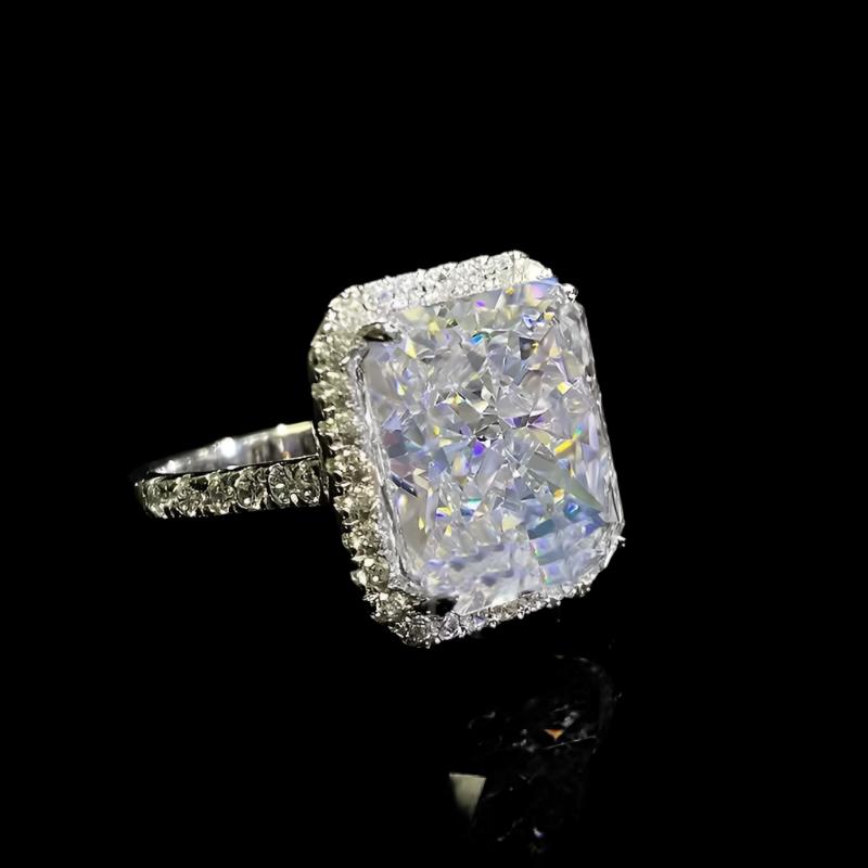 8Ct Handmade Diamond Ring 